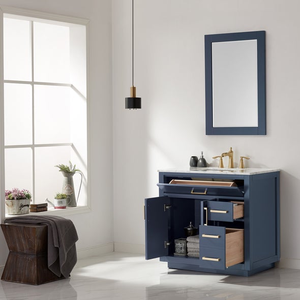 Altair Ivy 36" Single Bathroom Vanity Cabinet Only - 531036-CAB