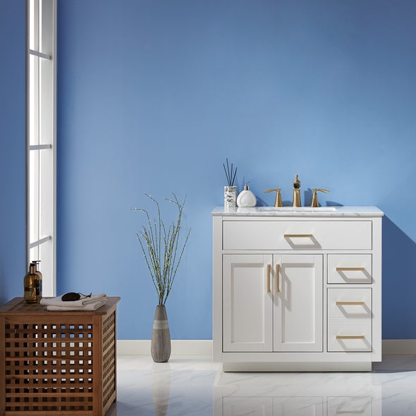 Altair Ivy 36" Single Bathroom Vanity Cabinet Only - 531036-CAB